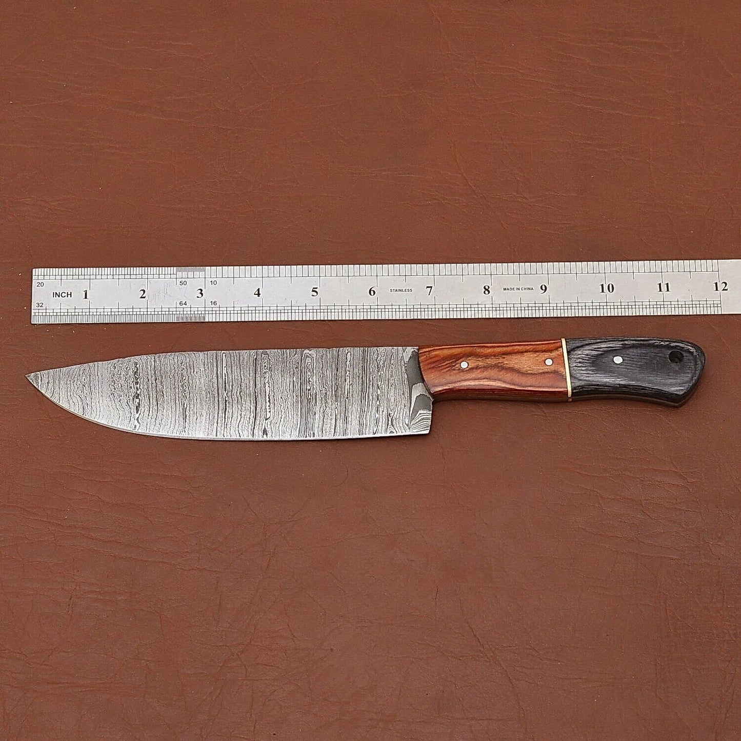 Custom Forged Damascus Steel Fillet Knife Chef Choice For Precision Cutting 3