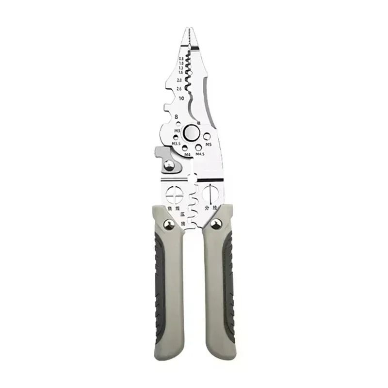Multi Functional Electrician Pliers For Wire Splitting Stripping Crimping 6