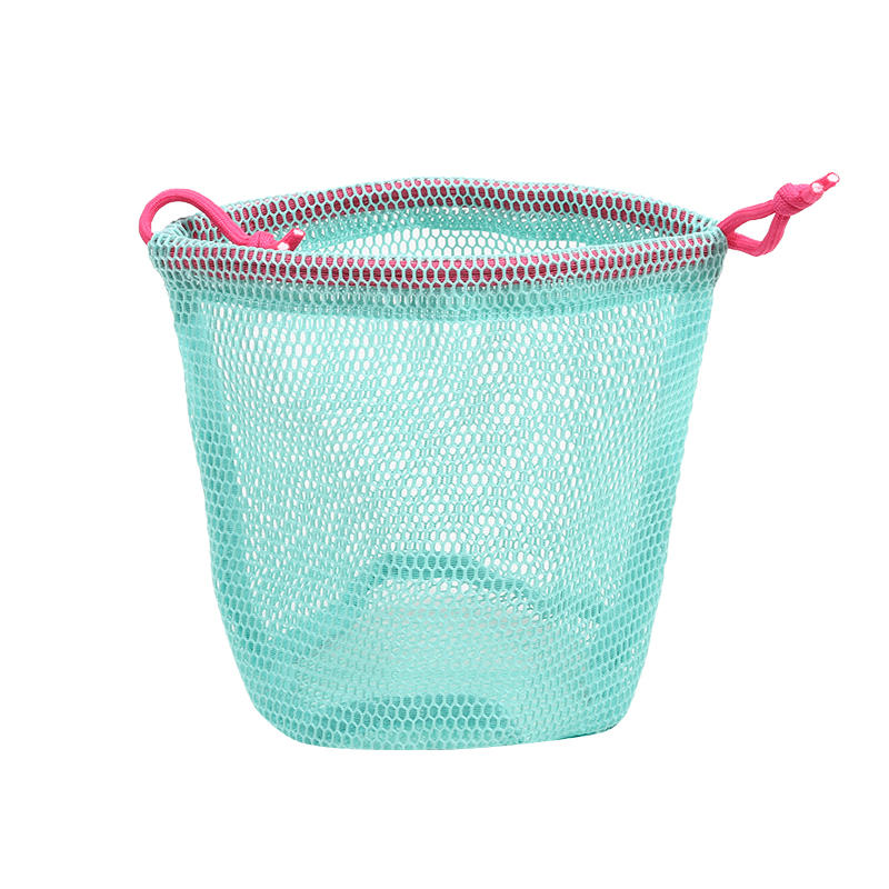 Storage Pouch Bag Travel Nylon Mesh Drawstring Makeup Bag Outdoor Activity Pouch For Digital Produc 7