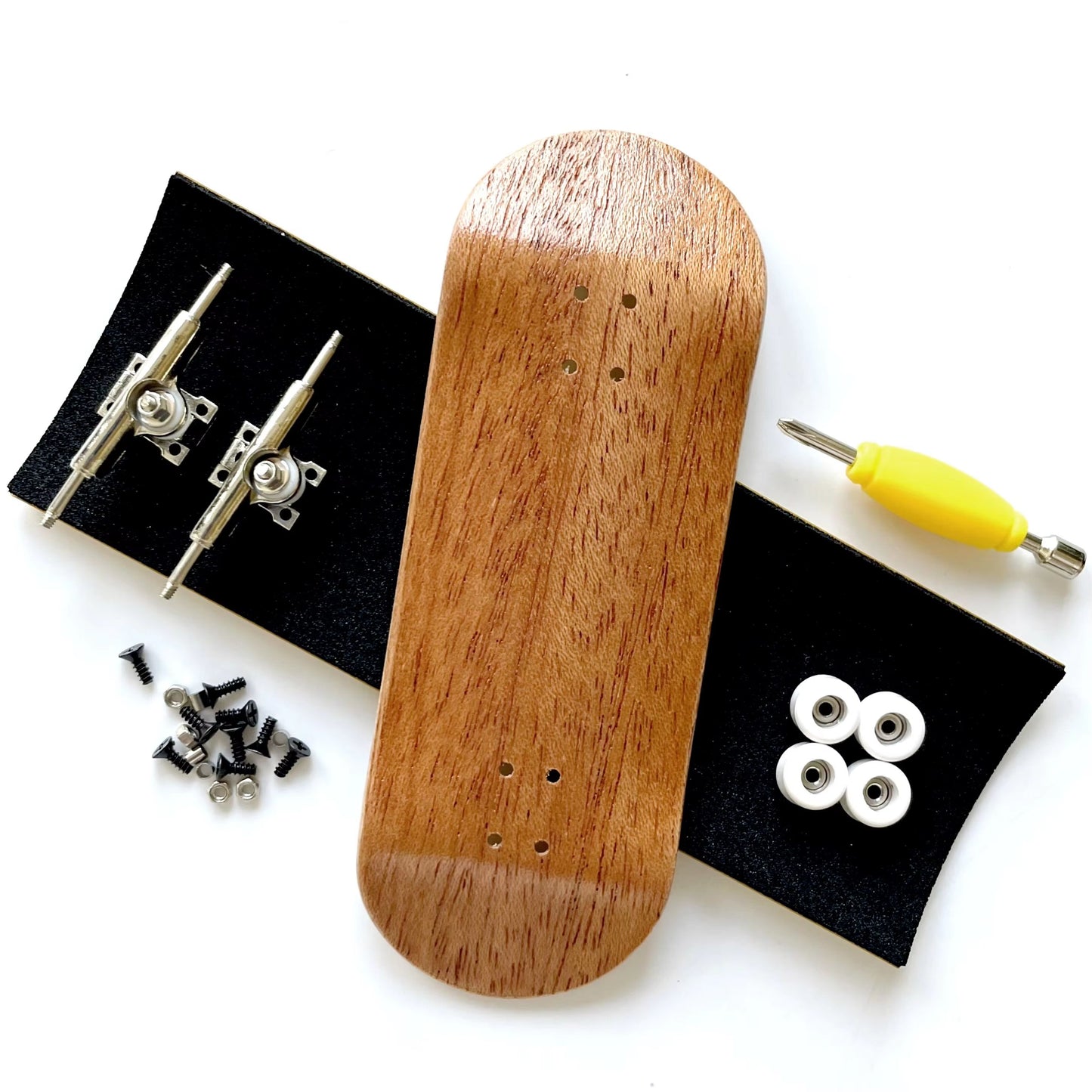 34mm Fingerboard Skateboard Set With Double Axle Trucks And Bearing Wheels 19