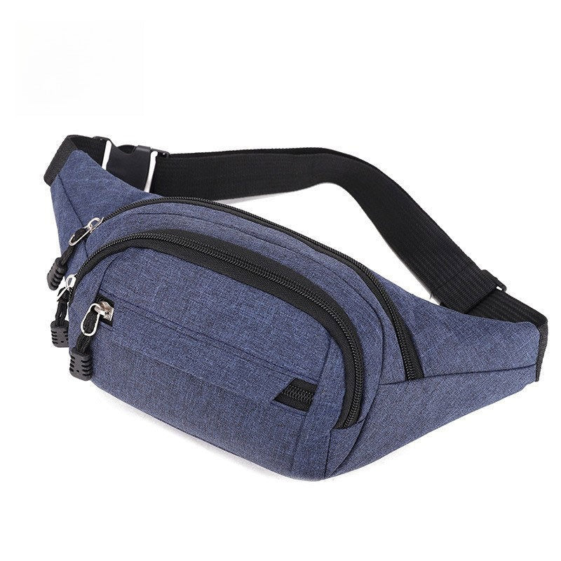 Multifunctional Durable Waist Bag Unisex Large Capacity Water Resistant Belt Pack Work And Travel B 10