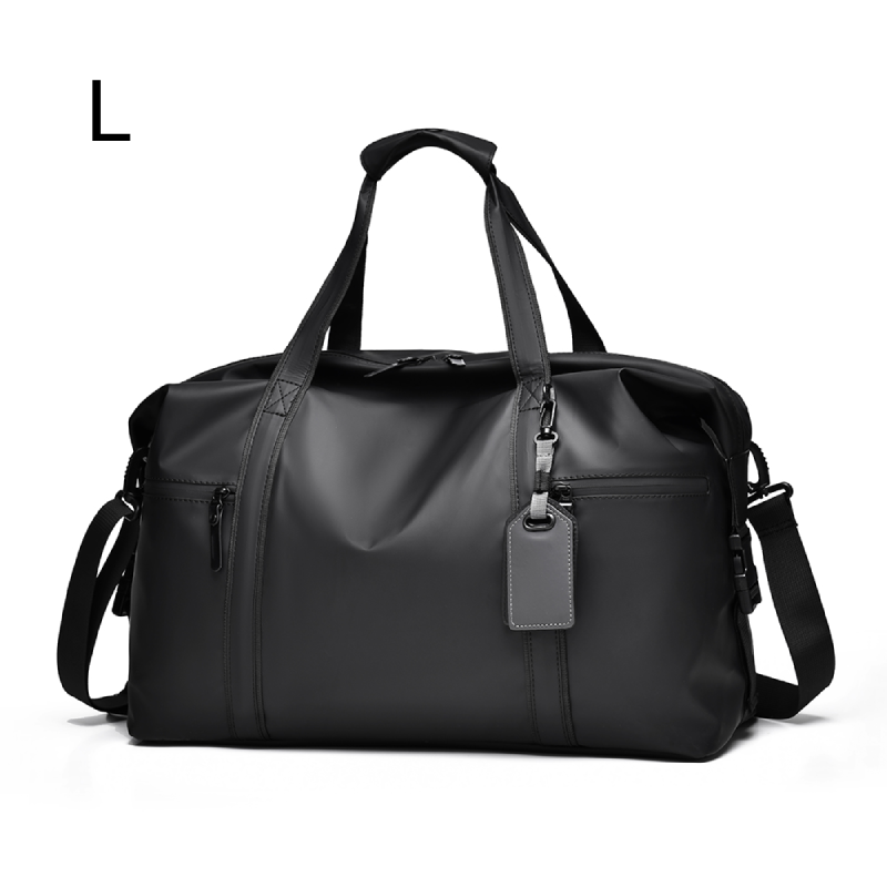 Duffel Bag For Gym Travel Sports Lovers Mens Gym Bag Black Adjustable Shoulder Strap Fitness Gear B 6