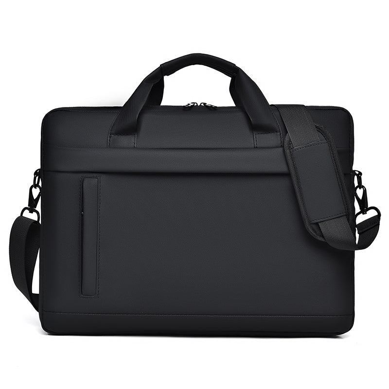 Business Briefcase, Laptop Tote Bag, Zipper Closure, Adjustable Shoulder Straps, Perfect for School and Office