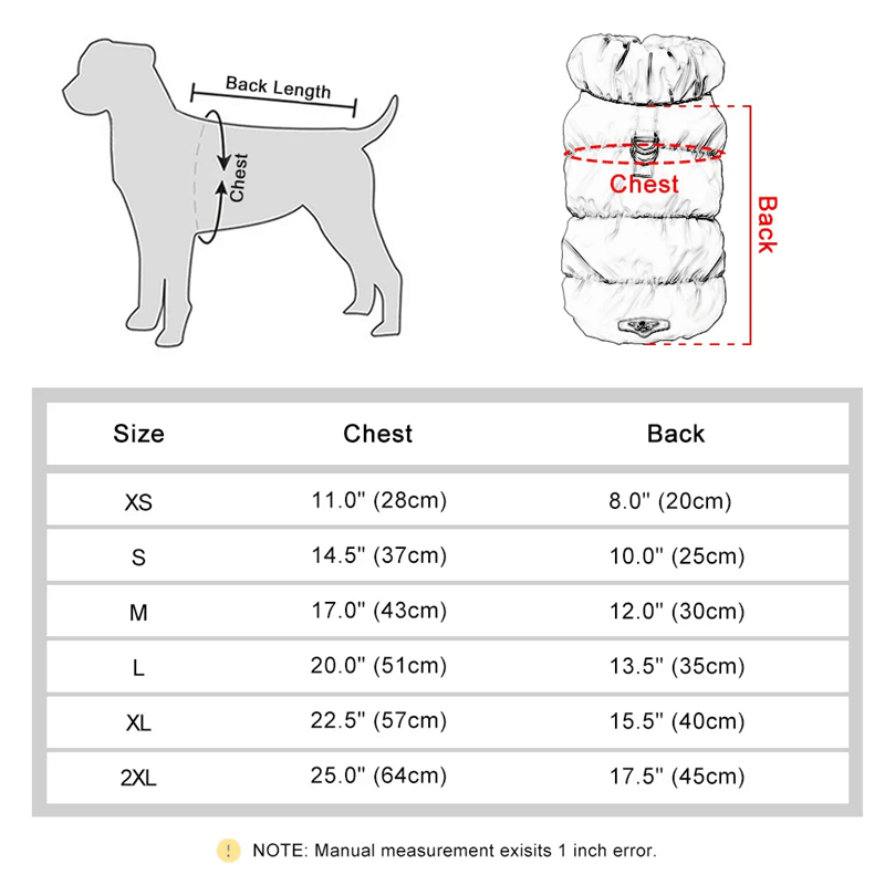 PawHaven Soft Padded Winter Dog Jacket For Small And Medium Pets 8