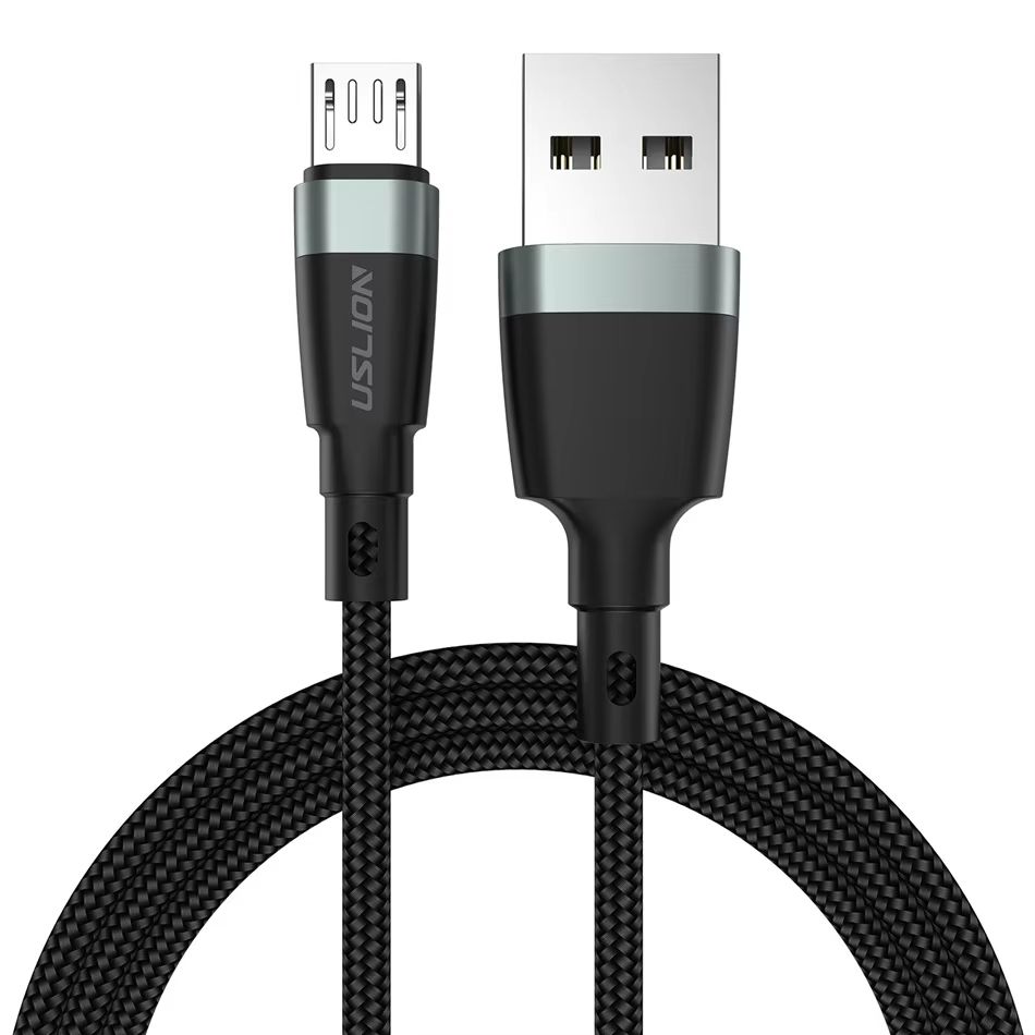 USLION 5A Micro USB Fast Charging Cable 2M Durable Data Cord For Xiaomi Samsung 8