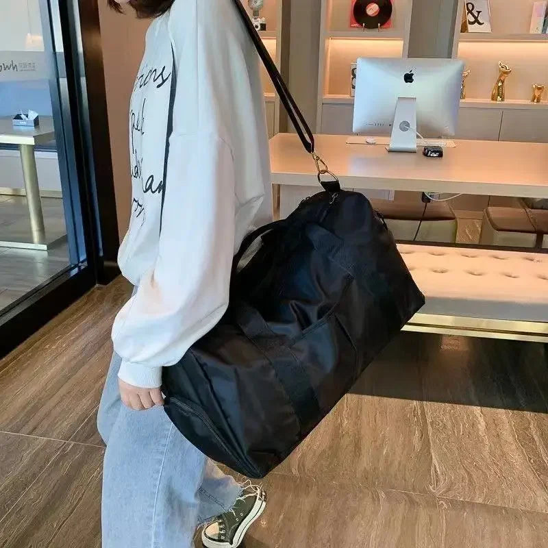 Sports Gym Duffel Bag For Men And Women Travel Workout Fitness Bag With Shoes Compartment Wet Pocke 7