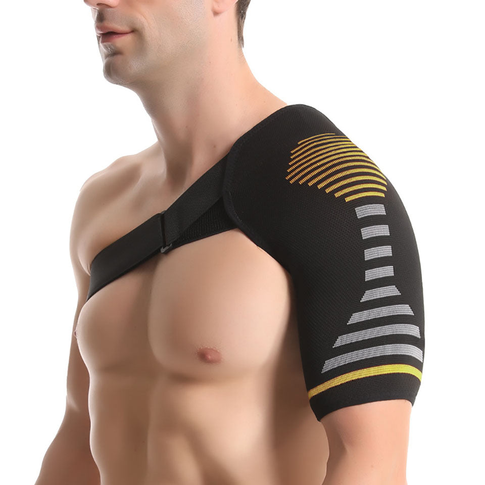 Sports Strap Shoulder Pads Adjustable Elastic Shoulder Strap Compression Joint Brace Fitness Sprain 7