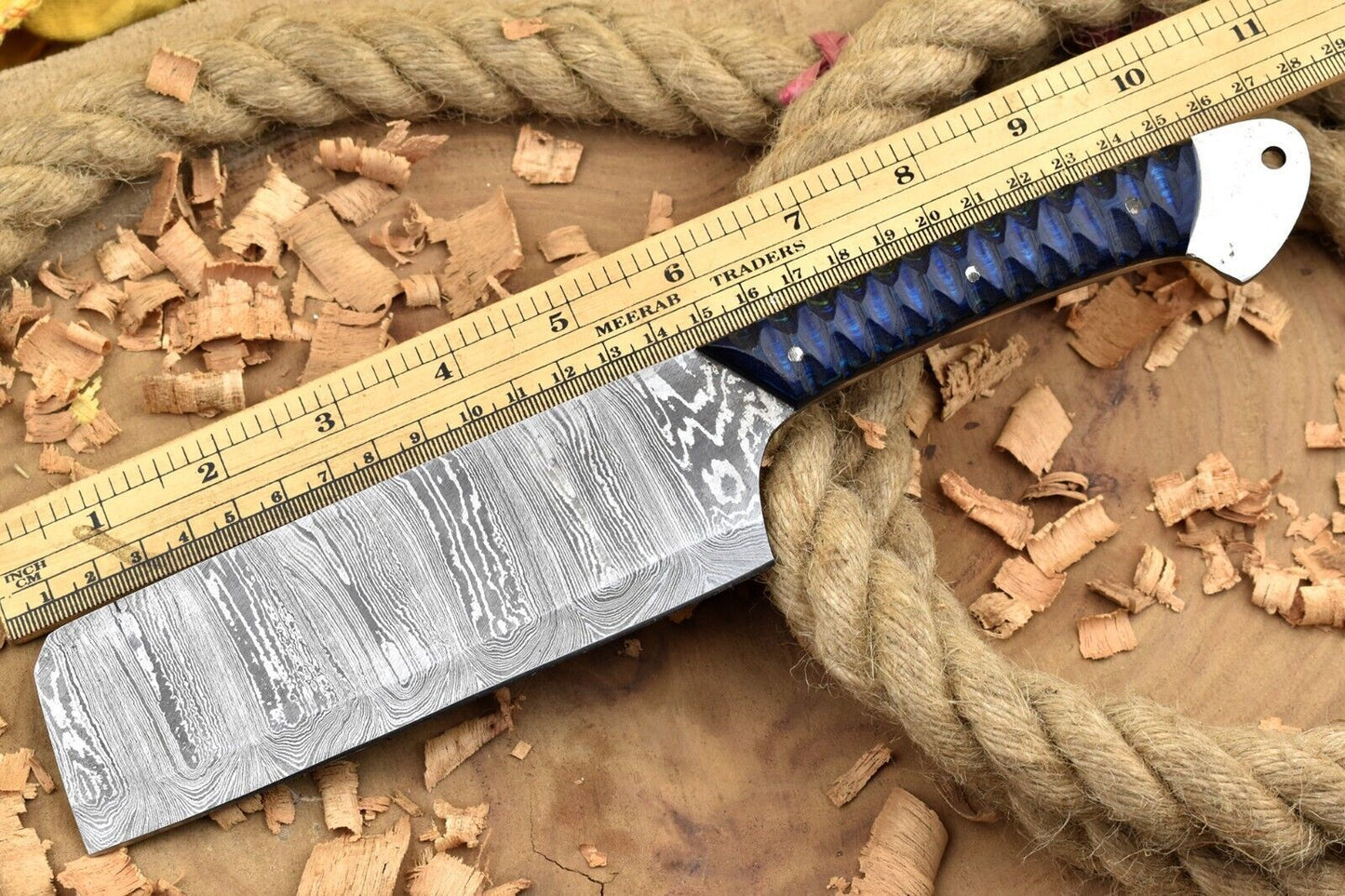 Damascus Steel Chef Knife Resin Wood Handle Gift Edition 3