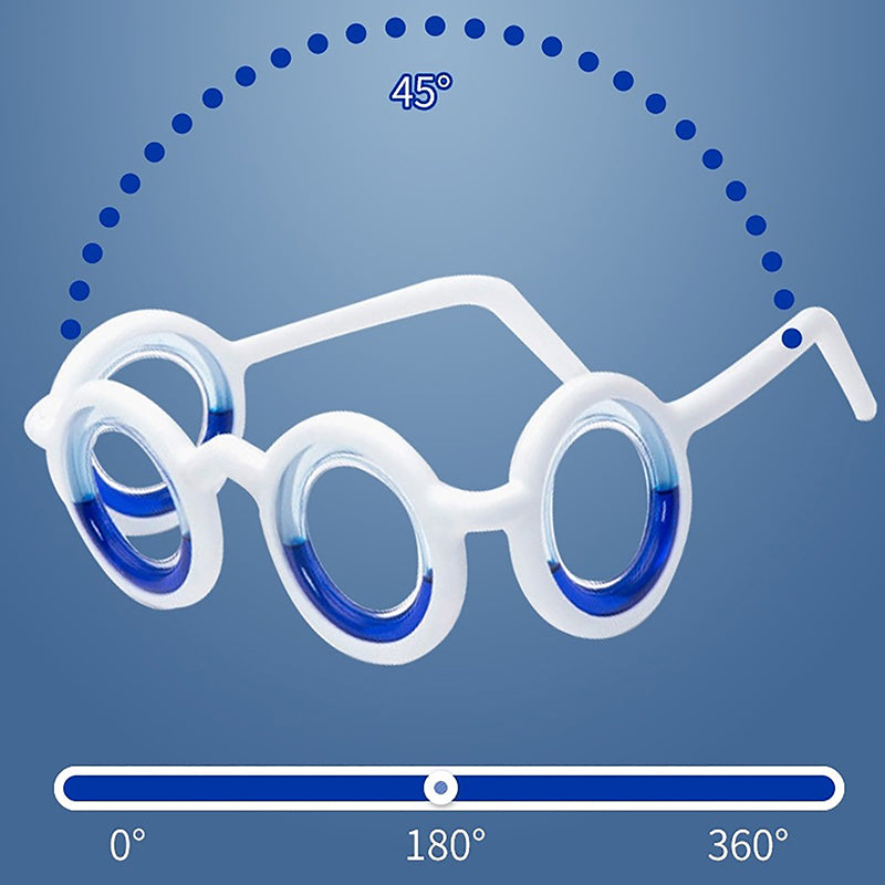 Portable AntiSickness Glasses For Children Adult AntiMotion Sickness Liquid Glasses Lensless Drivin