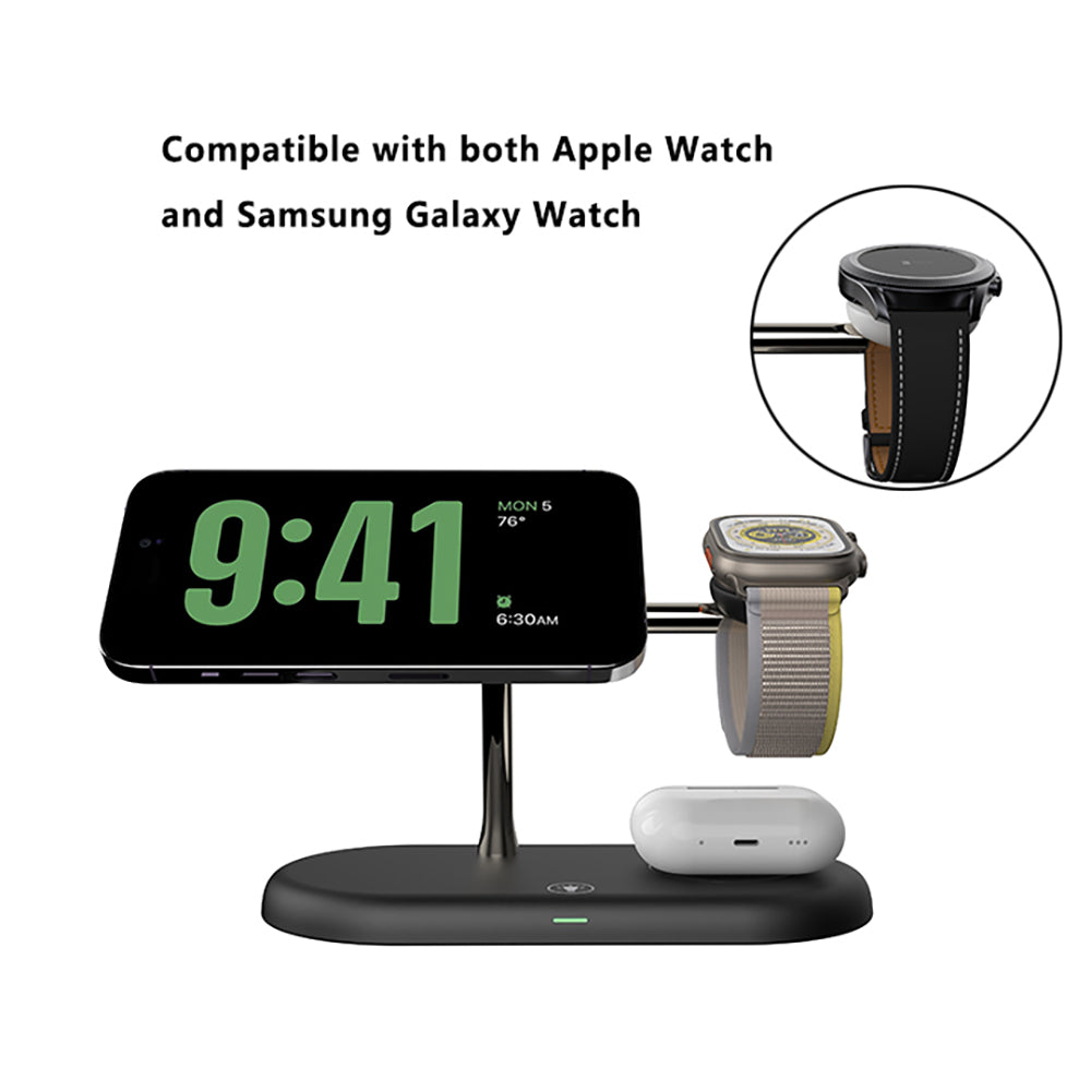 Fast Charging Station Wireless Charger Stand For Smart Watches Compatible With Almost All Smart Pho 8