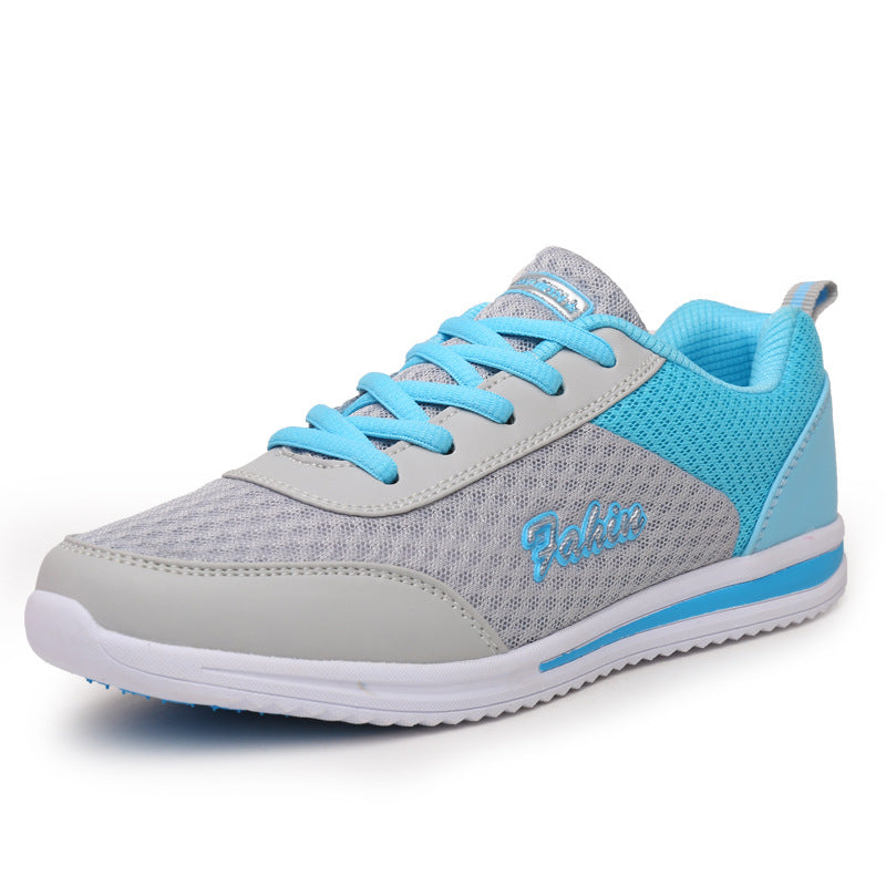 Fashion Womens Sneakers Lightweight Mesh Shoes Comfortable Lace Up Tenis Stylish Summer Designer Sn 9