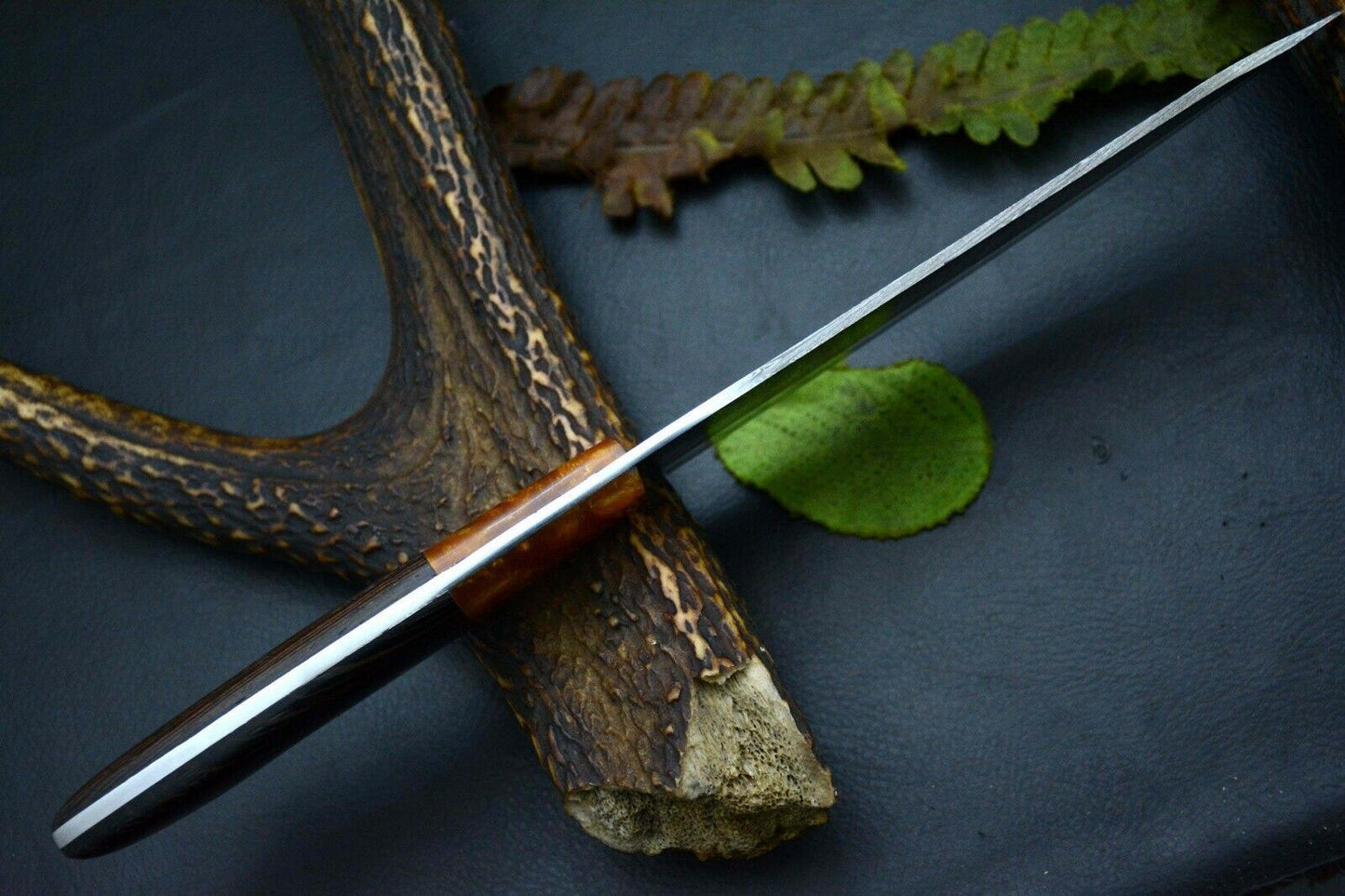 Damascus Steel Chef Knife Custom Handmade Kitchen Knife Sharp Forged Blade Gift Knife 3