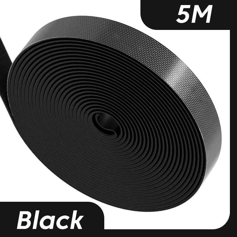 CableMaster 5M Reusable Velcro Strap FreeCut Nylon Cable Organizer Tape For Desk Data Cable Manag 10