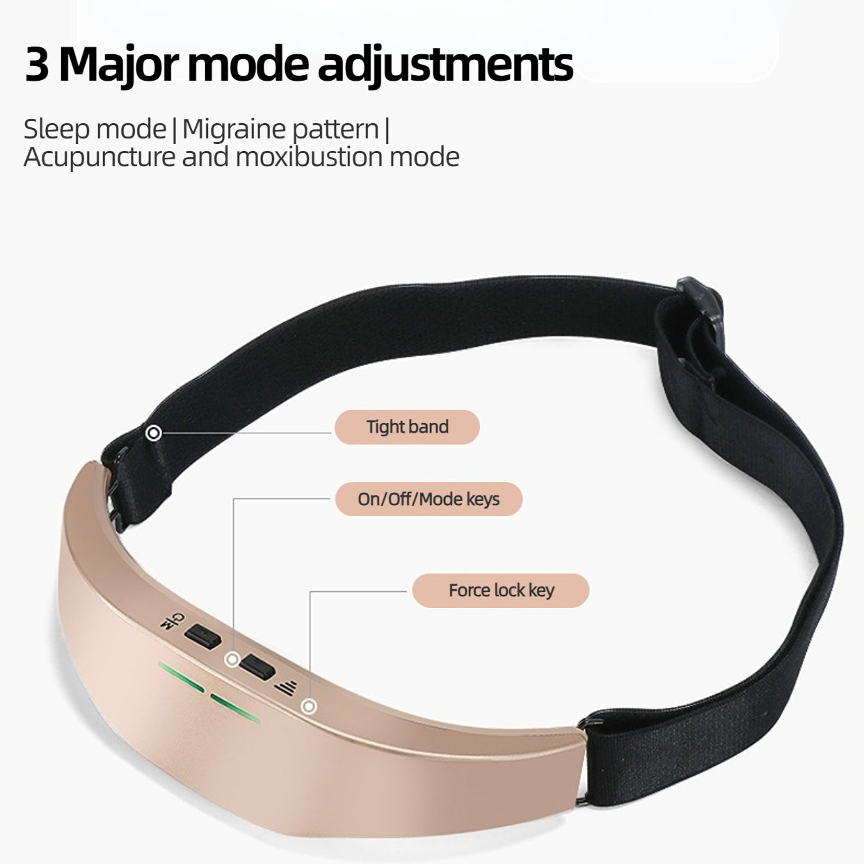 Brain Stimulator Therapy Machine Migraine And Headache Relief Electric Head Massager Relax Sleep Ca 5