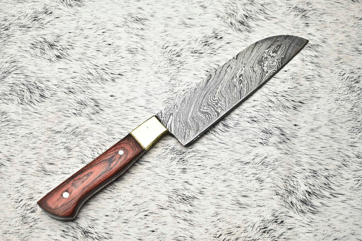 Authentic Damascus Fillet Knife Custom Forged Chef Knife Perfect Gift For Him 3