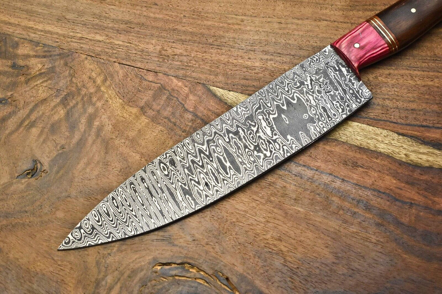Luxury Damascus Fillet Knife Hand Forged Chef Knife For Culinary Precision 3