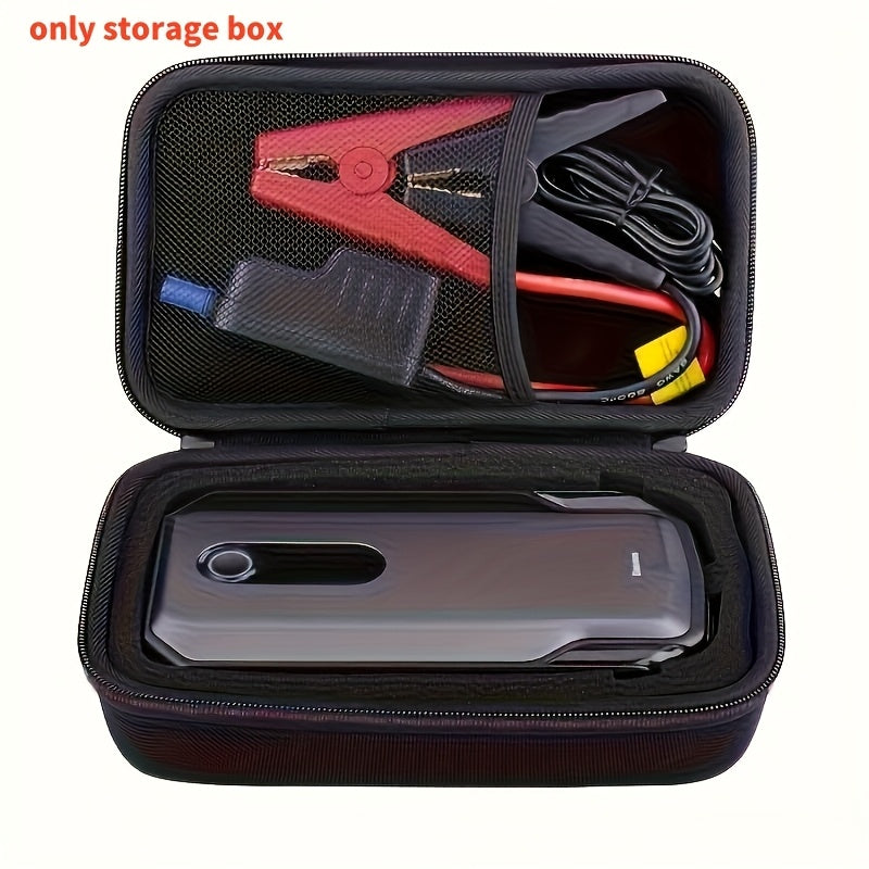 EVA Material Emergency Car Starter Storage Box, Portable Shockproof Bag in Bag Organizer for Car Accessories