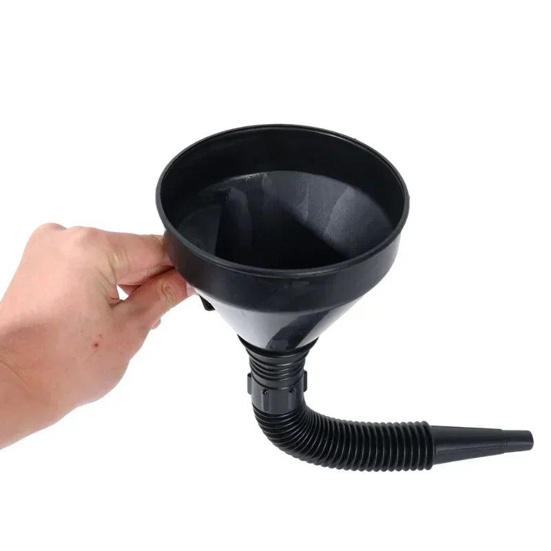 Gasoline Oil Engine Refueling Funnel With Filter Truck Car Motorcycle Filling Strainer Extension Ho 5