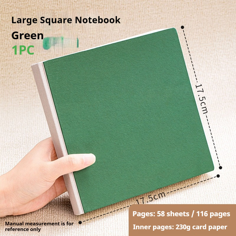 Sketchbook, Handheld Portable Drawing Notebook, Watercolor Paper for Oil Paint, Gouache, and coloring book