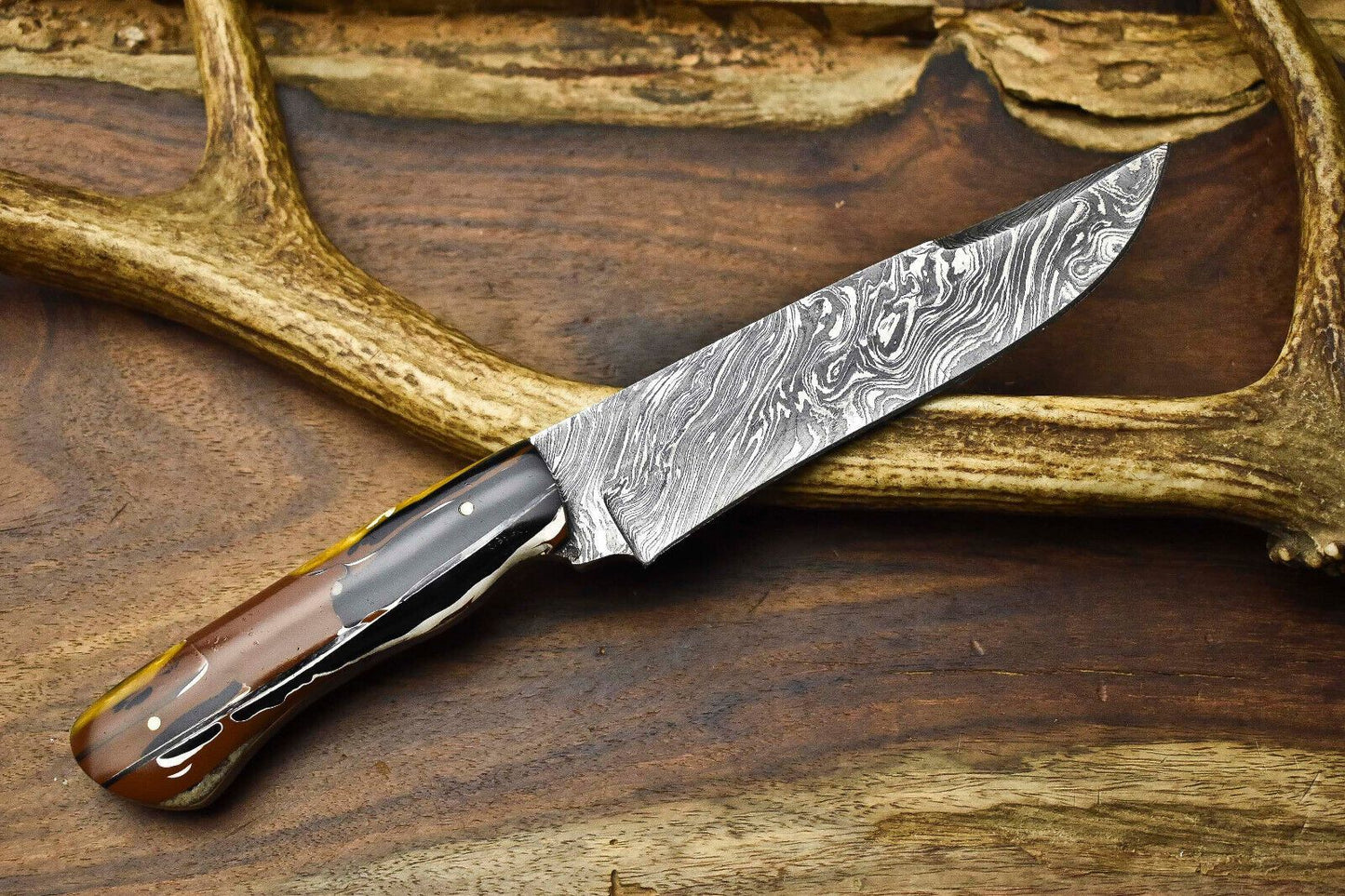 Professional Handmade 12 Damascus Steel Chef Knife With Full Tang Blade 3
