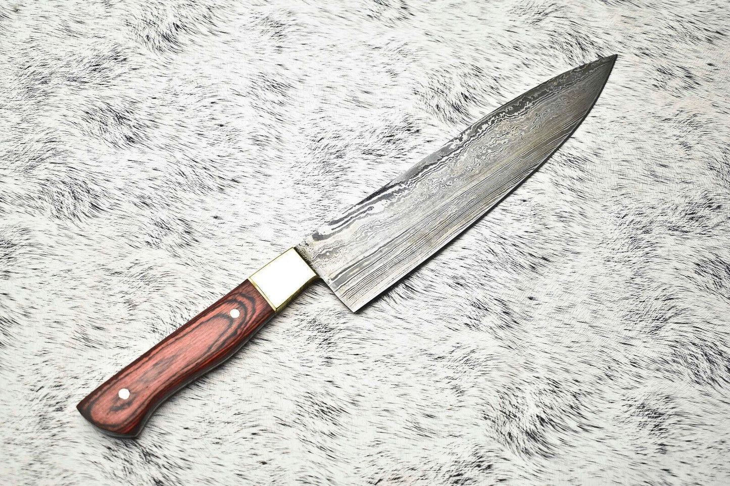 13 Handmade Damascus Steel Chef Knife Full Tang Professional Kitchen Knife 3