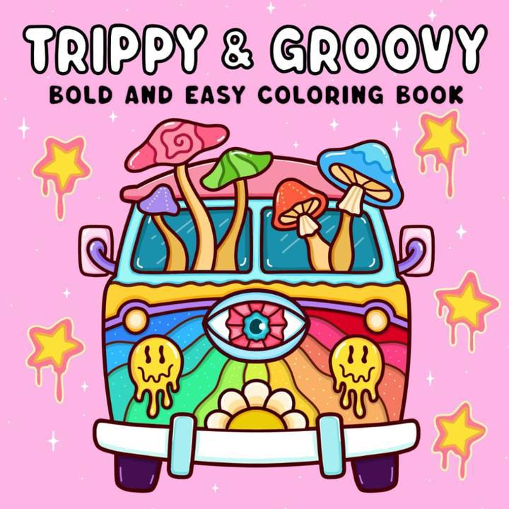 Girl Moment Coloring Book Cute Healing Art Therapy DIY Painting Set For Stress Relief Hand Coloring 3