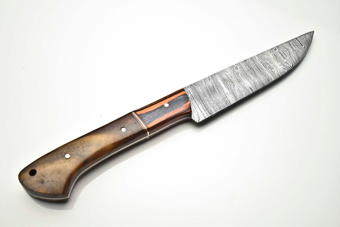 Handmade Damascus Steel Kitchen Knife Elegant Design Sharp Performance 3