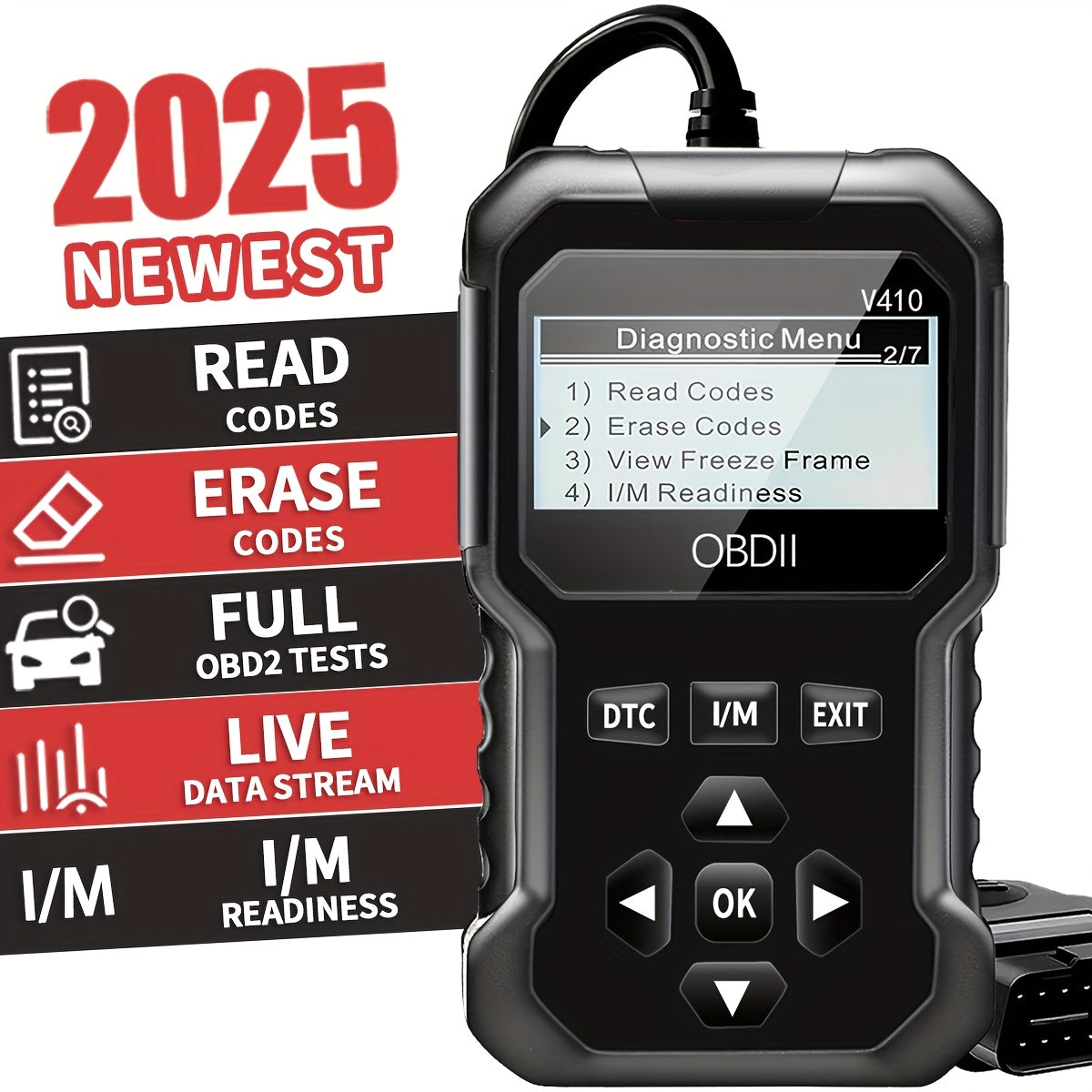 Engine Fault Code Reader Car Scanner Diagnostic Tool Code Scanner For All Vehicles 9