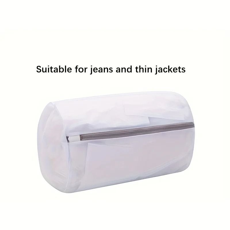 Durable Mesh Shoe And Laundry Washing Bag With Zipper Closure 5