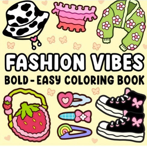 Diverse Themed Coloring Books For Adults Cozy Scenes Fashion Vibes Unleash Creativity Paint For Chi 7