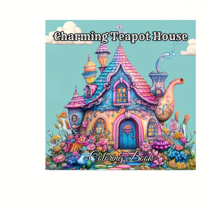 Adult Stress Relief Coloring Book Drawing Supplies Perfect For Gifting 16