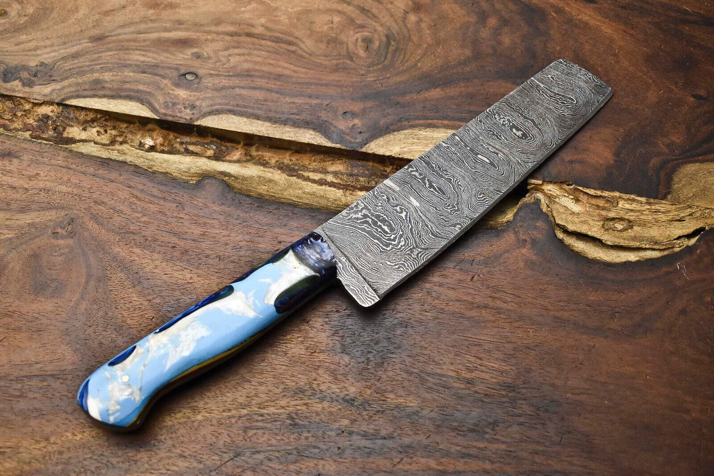 Custom 12 Inch Damascus Chef Knife Premium Full Tang Kitchen Knife 3