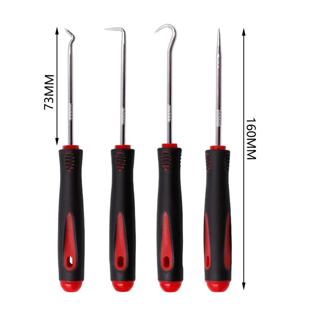 Auto Repair Tools Kit Ring Seal Gasket Puller Remover Car Pick Hook Set Oil Seal Screwdrivers 5
