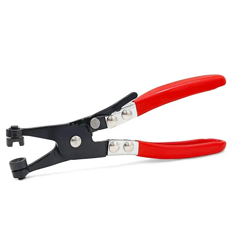 Locking Hose Clamp Puller, Car Hose Pliers Tool, Flat Band Ring Type Auto Removal, Anti Slip Handle Water Pipe Clamp
