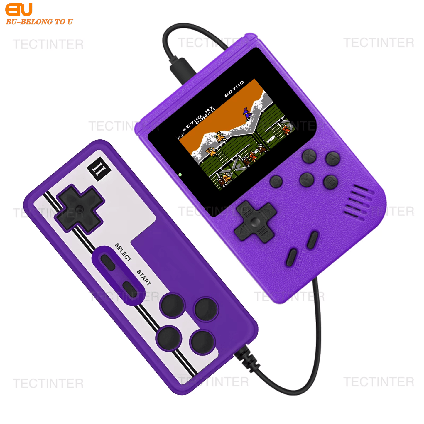 Retro Handheld Game Console With 500 Built In Games And AV Output 9