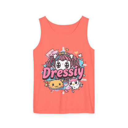 Kawaii Anime Girl Graphic Tank Top Vest
