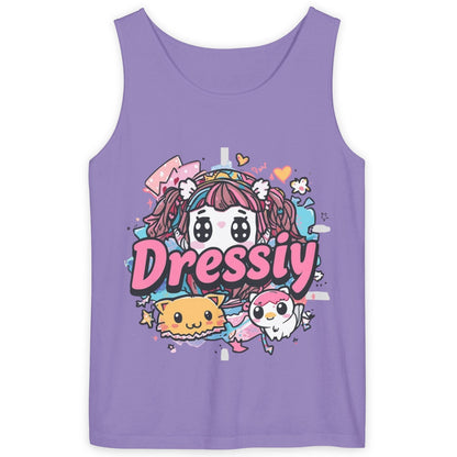 Kawaii Anime Girl Graphic Tank Top Vest
