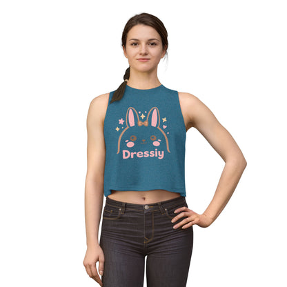 Cute Kawaii Bunny Crop Top- Rabbit Graphic