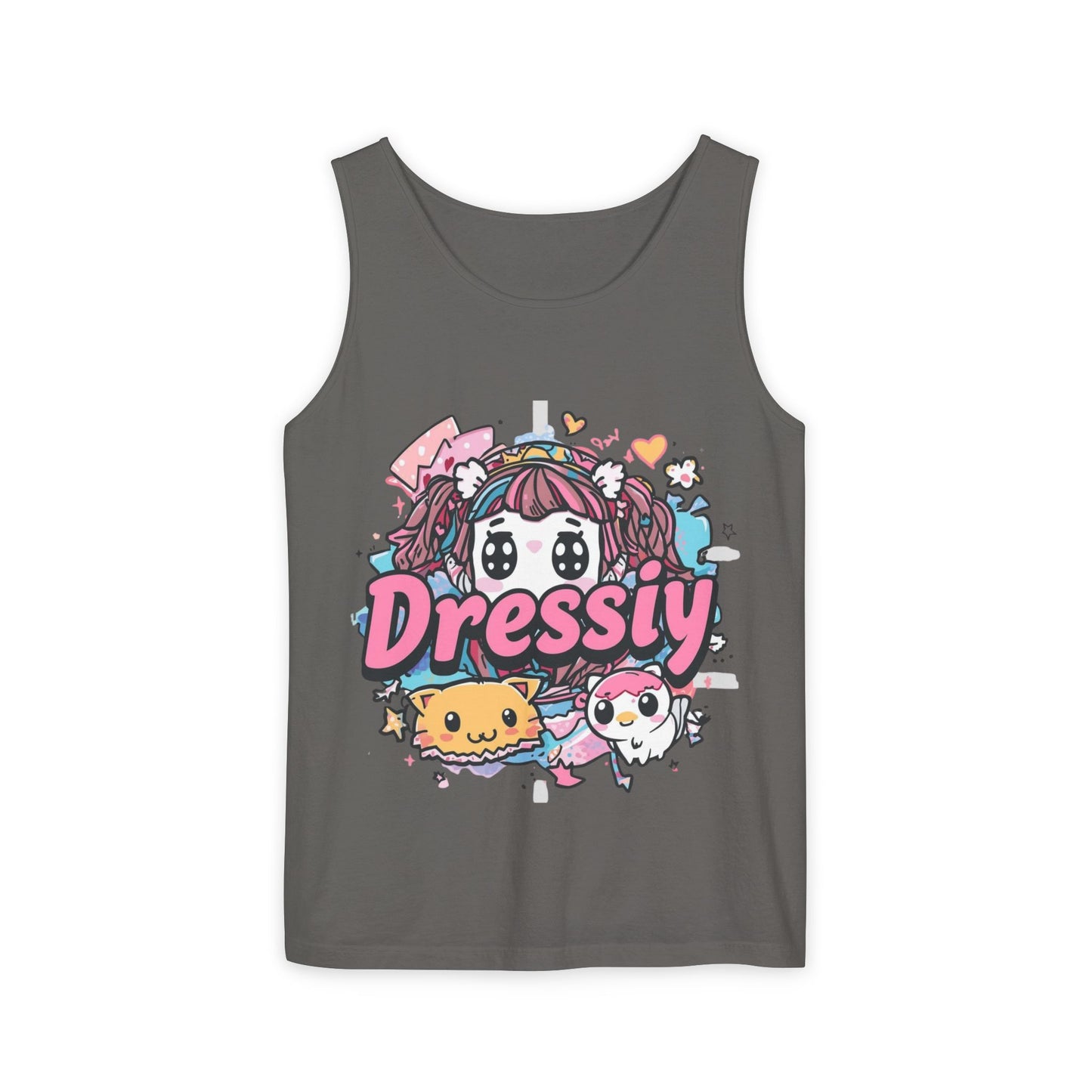 Kawaii Anime Girl Graphic Tank Top Vest