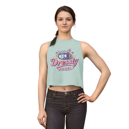 Vikel Cartoon Crop Top | Retro Kawaii Graphic Tank