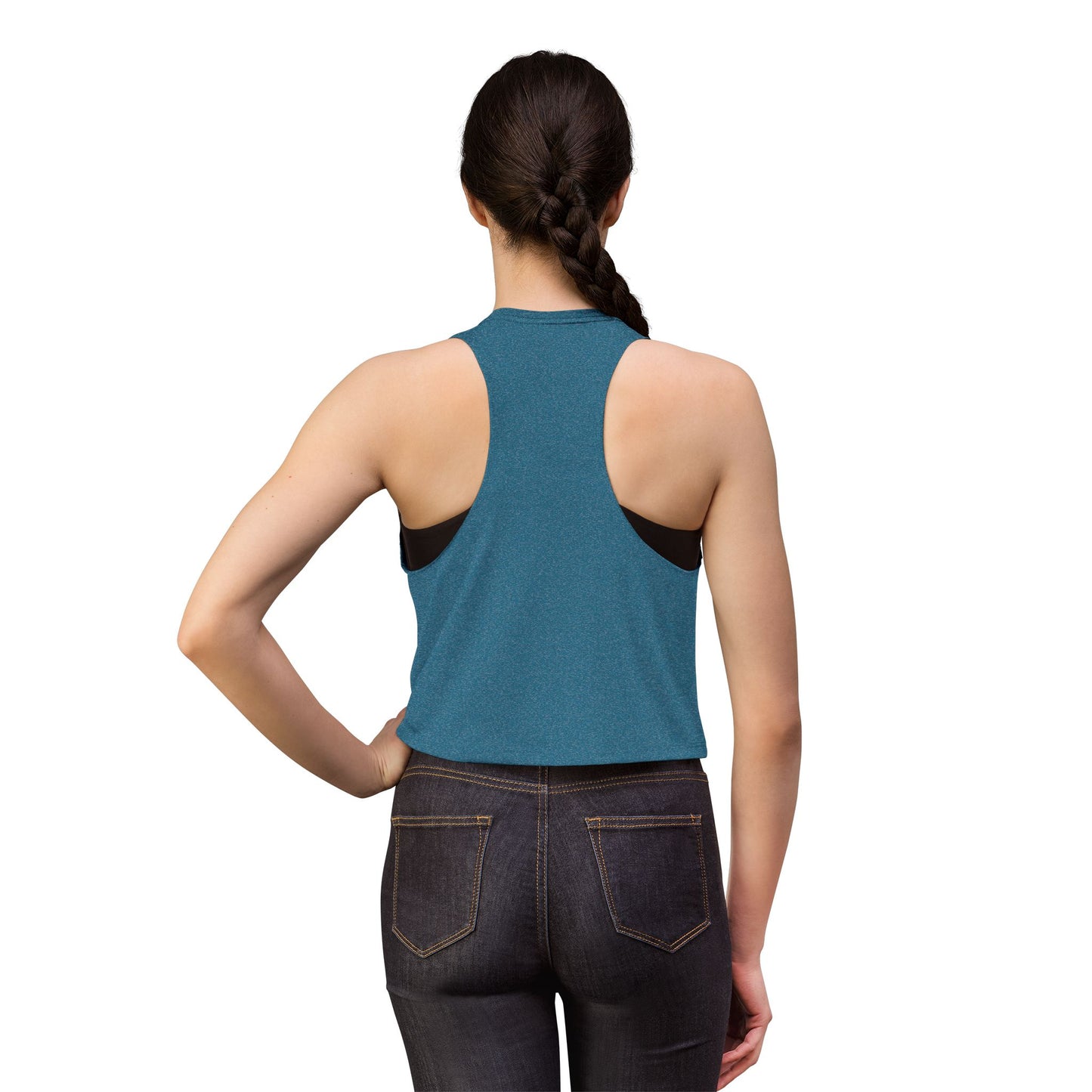 Vintage Sunset Crop Top – Retro Summer Vibes