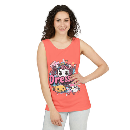 Kawaii Anime Girl Graphic Tank Top Vest
