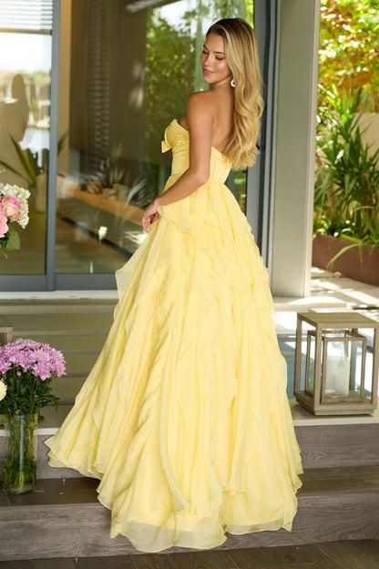 42209 Ava Presley A- Ruffle Gown