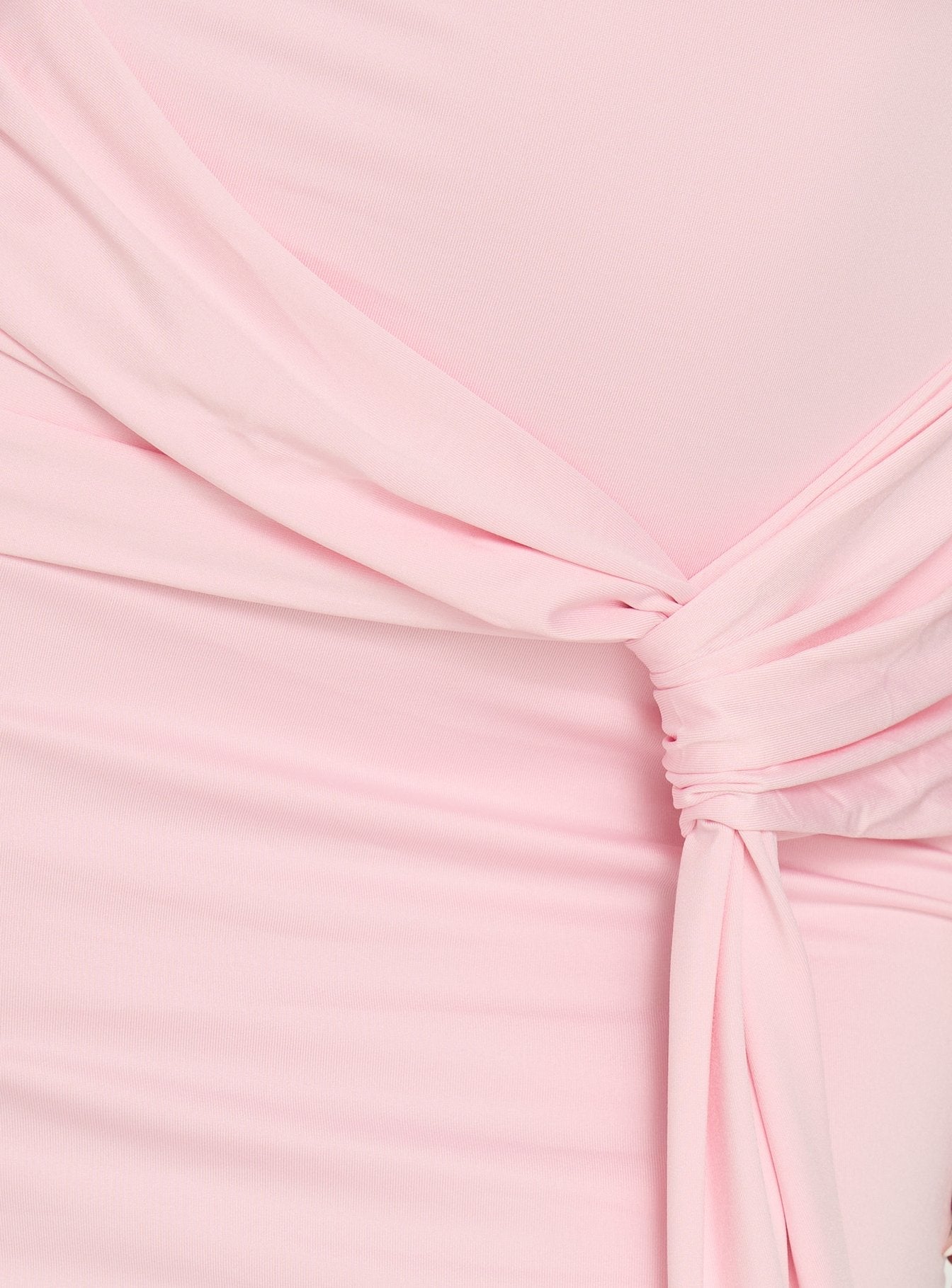 Ivetta Ruched Maxi Dress Pink