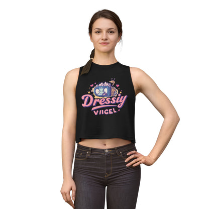 Vikel Cartoon Crop Top | Retro Kawaii Graphic Tank