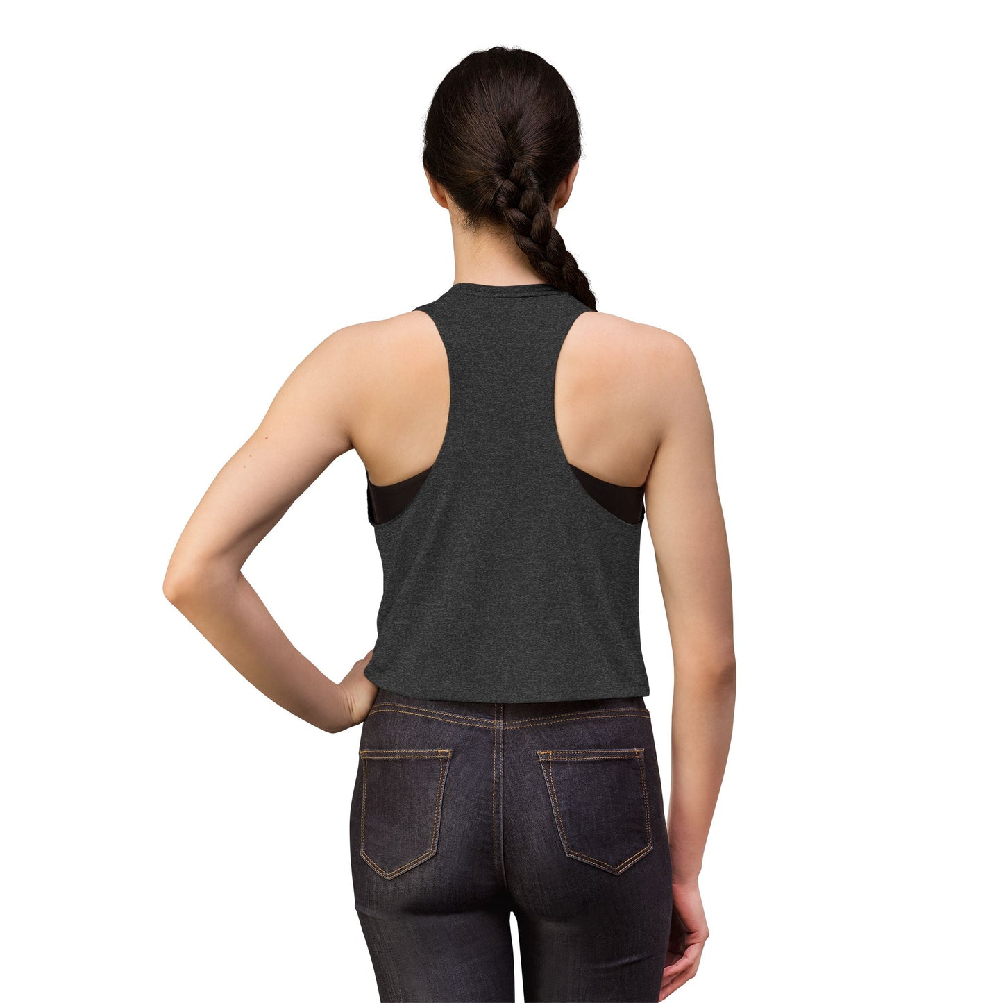 Vintage Sunset Crop Top – Retro Summer Vibes