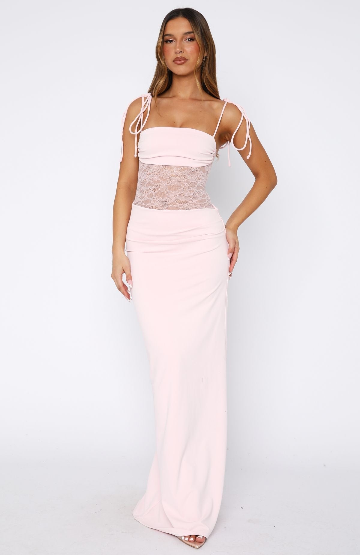 Sienna Lace Maxi Dress