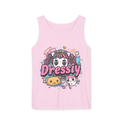 Kawaii Anime Girl Graphic Tank Top Vest