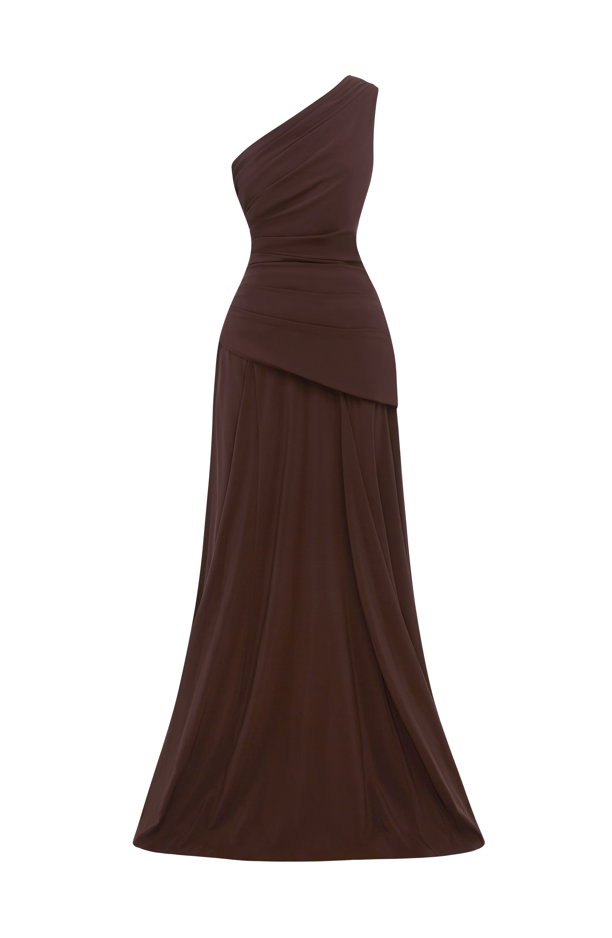 Bianca Maxi Dress Plum Brown