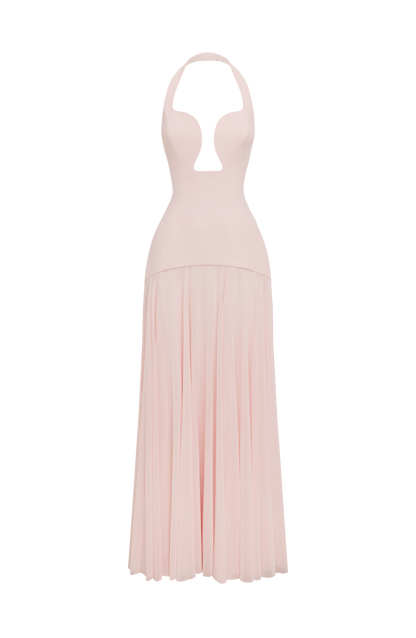 Cyrene Maxi Dress Blush